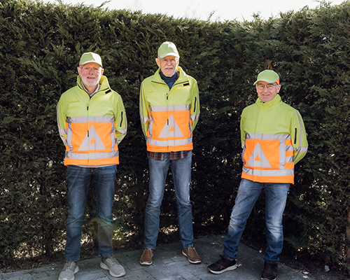 Parkeerwachters parkeerhulp Beek en Donk